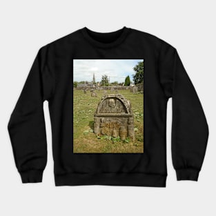 Falkland Cemetery, Scotland Crewneck Sweatshirt